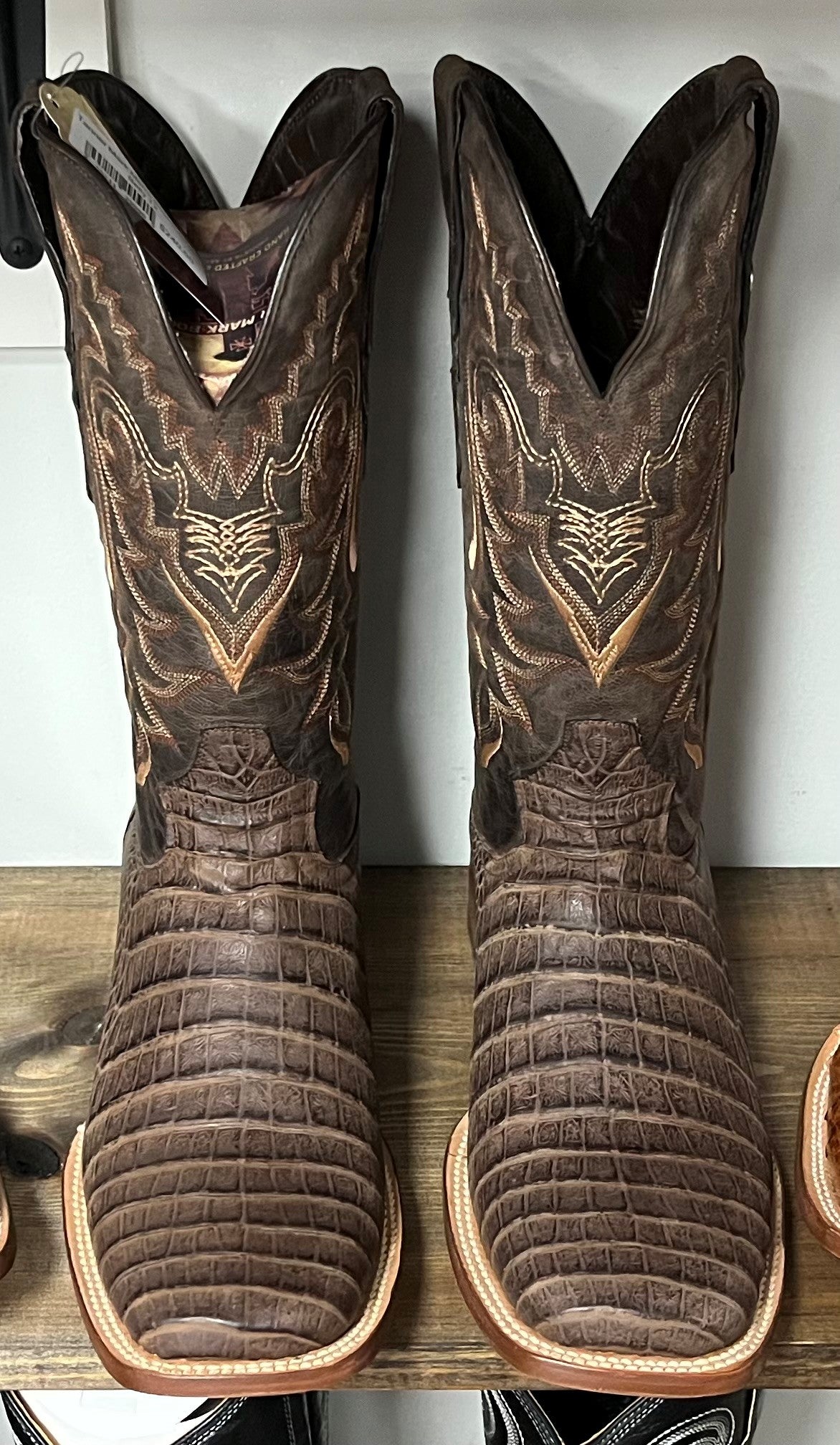Caiman Belly Boots