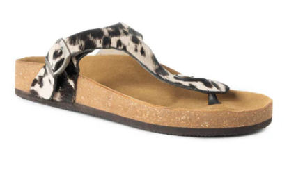 Chino Hairon Leather Sandals