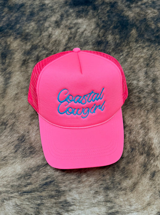 Coastal Cowgirl Foam Trucker Hat
