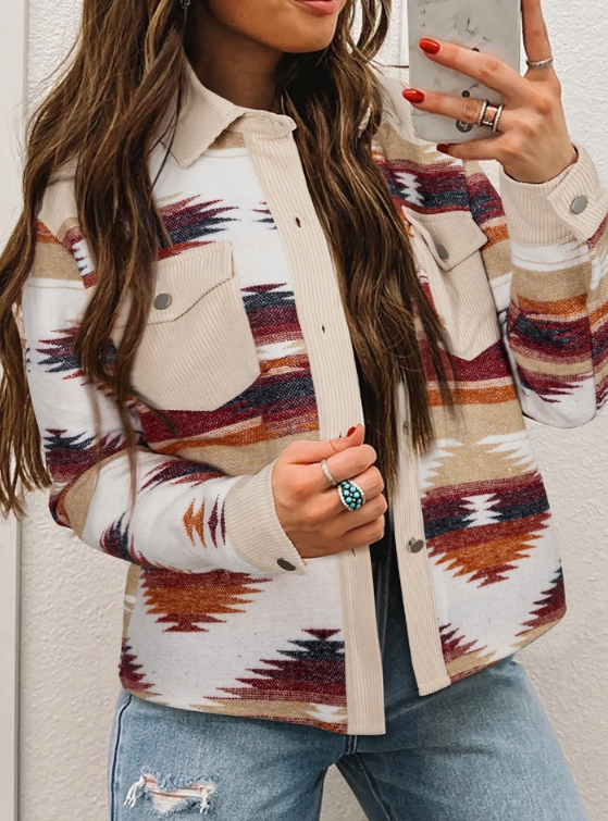 Aztec Patchwork Shacket