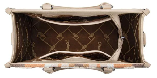 Wrangler Sherpa Aztec Tote Bag