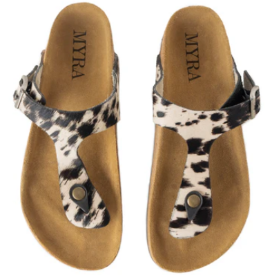 Chino Hairon Leather Sandals