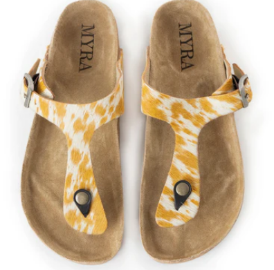 Charter Western Hand-Tooled Sandals