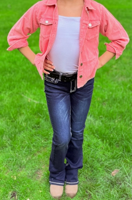 Girls' Western Bootcut Jeans